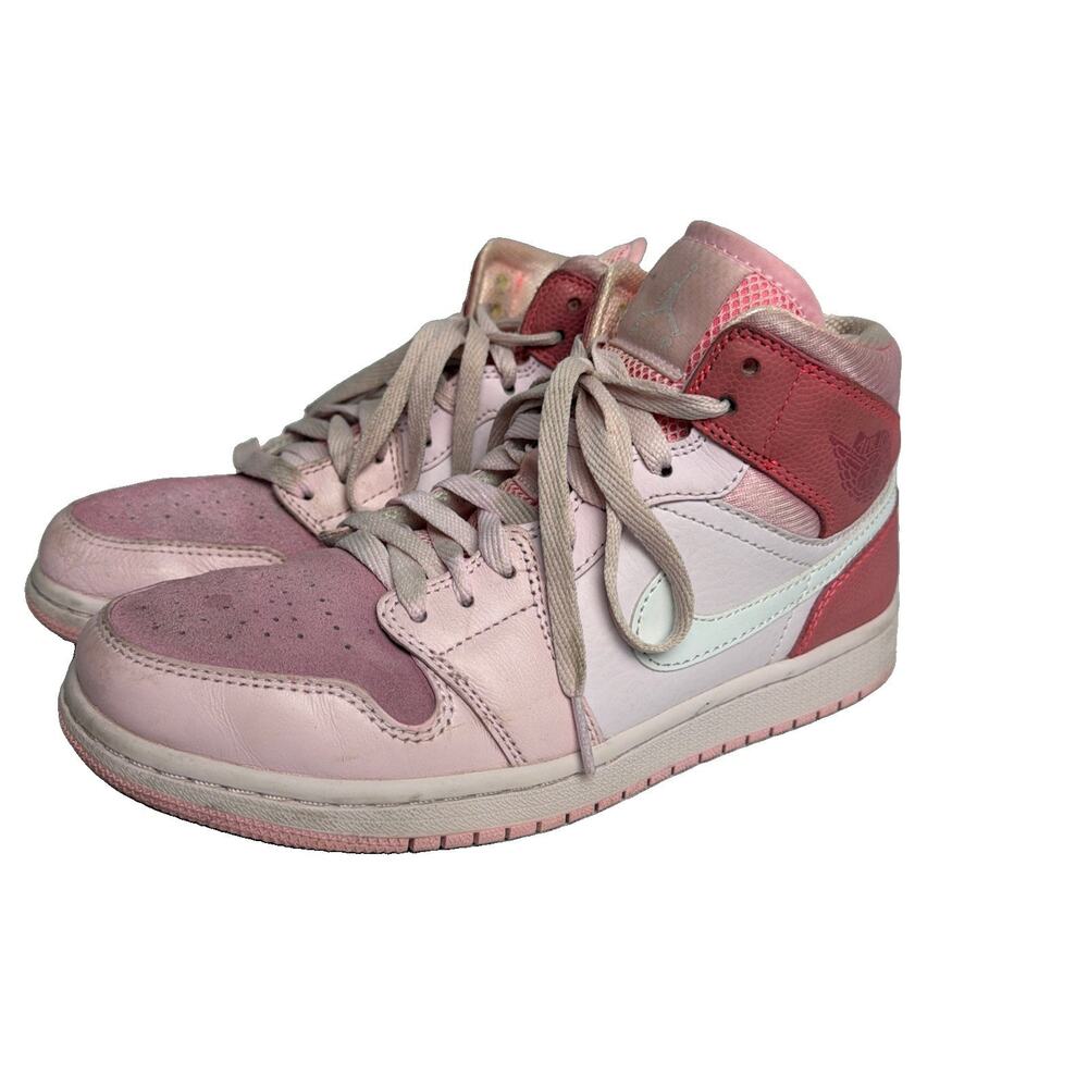 Nike Air Jordan 1 Mid Digital Pink Women’s Size US 8 CW5379-600